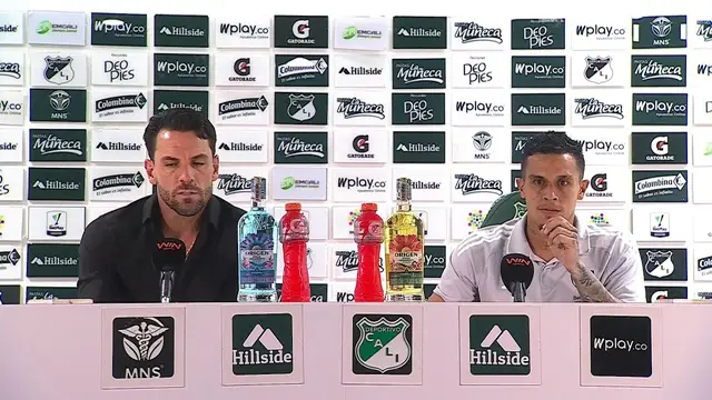 Rueda de prensa de Junior tras su partido con Cali