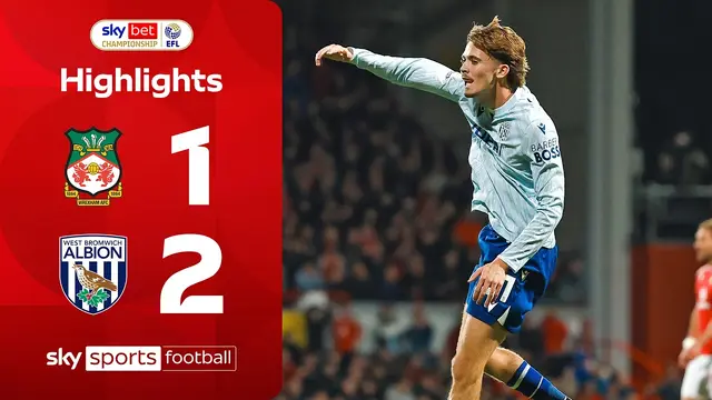 Baggies come back to win in Wales! ⚽️  | Wrexham 1-2 West Bromwich Albion | EFL Highlights