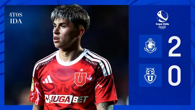 Deportes Antofagasta 2-0 Universidad de Chile | #CopaChileCocaColaZeroAzúcar | 4tos de Final - Ida