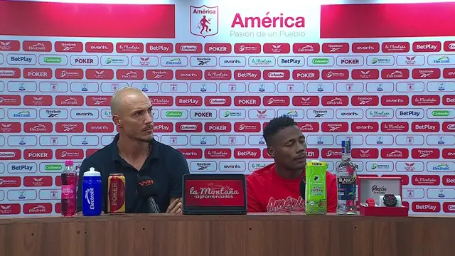 Rueda de prensa de América tras su partido con Cúcuta