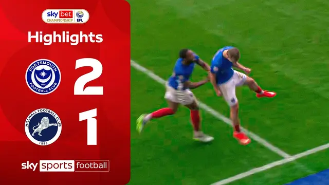 Waddingham nets late winner for Pompey! 💥 | Portsmouth 2-1 Millwall | EFL Highlights