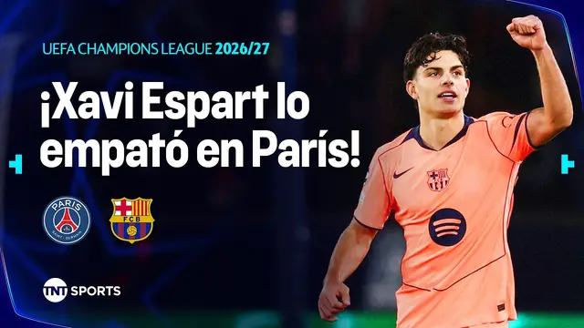 ¡XAVI ESPART Y EL GOL DEL EMPATE! I PSG VS BARCELONA I JORNADA 3 I UEFA CHAMPIONS LEAGUE