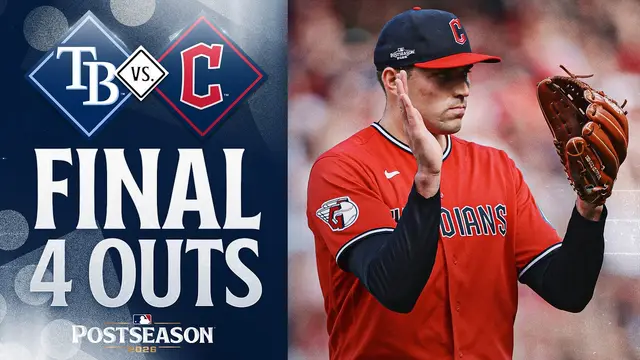 FINAL 4 OUTS: Cade Smith sets down the top of the Rays order to take 2-1 series lead in the ALCS!