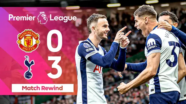 Van de Ven CRAZY Assist! ⚡️ Bruno RED 😮 | Manchester United v Spurs 2024/25