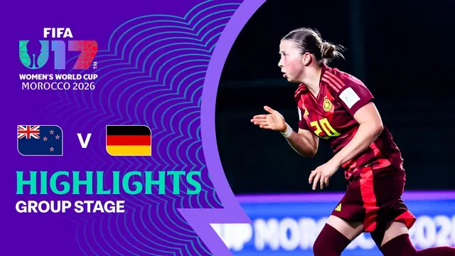 New Zealand vs Germany Highlights | FIFA U-17 Women's World Cup 2026™