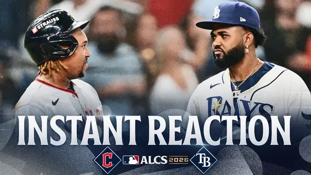 Reacting to the Guardians' ALCS Game 1 win! (7 runs scored in final 4 innings vs. Rays)