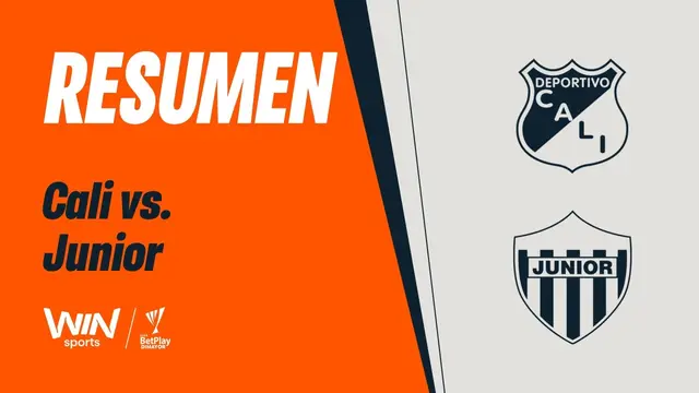 Cali vs. Junior (resumen) | Liga BetPlay Dimayor 2026-2 | Fecha 15