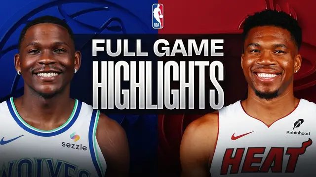 TIMBREWOLVES at HEAT | FULL GAME HIGHLIGHTS | October 21, 2026
