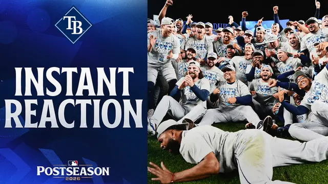INSTANT REACTION: Rays sweep the Yankees in the 2026 ALDS! 🍾