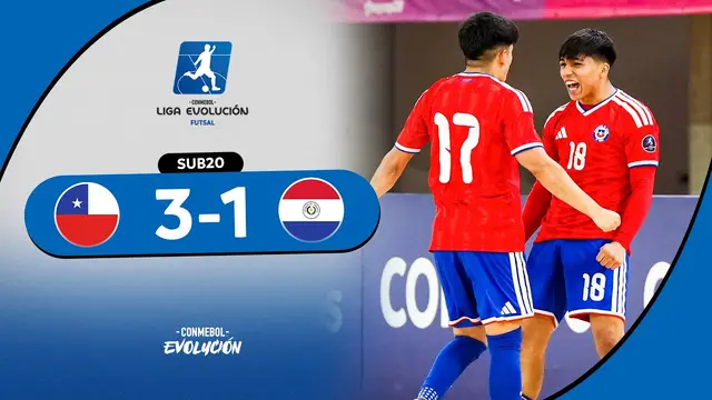 CHILE vs. PARAGUAY | HIGHLIGHTS | CONMEBOL LIGA EVOLUCIÓN FUTSAL - ZONA SUR | SUB20