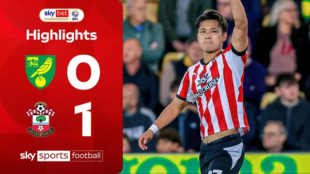 Matsuki nets winner in tight affair 💪 | Norwich 0-1 Southampton | EFL Highlights
