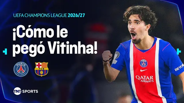¡VAYA GOL DE VITINHA! I PSG VS BARCELONA I JORNADA 3 I UEFA CHAMPIONS LEAGUE