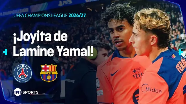 ¡GOL DE CRACK DE LAMINE YAMAL! I PSG 4-2 BARCELONA I JORNADA 3 I UEFA CHAMPIONS LEAGUE