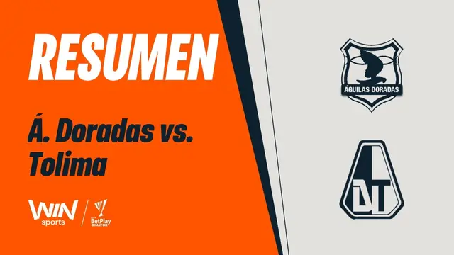 Águilas Doradas vs. Tolima (resumen y goles) | Liga BetPlay Dimayor 2026-2 | Fecha 15