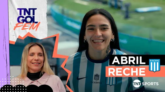 ABRIL RECHE, de Racing, con Ángela Lerena - Capítulo 9 - T8 - #TNTGolFem