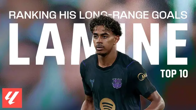 RANKING de los 10 GOLAZOS de LAMINE YAMAL desde fuera del área 🚀 | LALIGA EA SPORTS