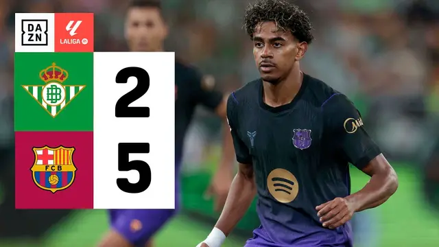 Real Betis vs FC Barcelona (2-5) | Resumen y goles | Highlights LALIGA EA SPORTS
