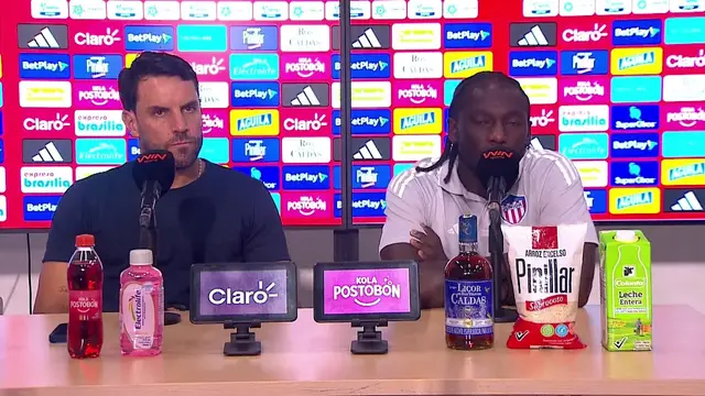 Rueda de prensa de Junior tras su partido con Águilas Doradas