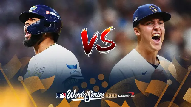 Rays' Junior Caminero vs. Brewers' Jacob Misiorowski will be an ELITE World Series matchup! 🍿