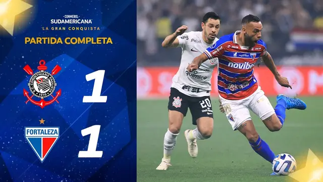 PARTIDA COMPLETA | CORINTHIANS X FORTALEZA | CONMEBOL SUDAMERICANA 2024