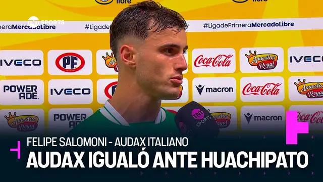 Felipe Salomoni analiza la igualdad ante Huachipato - Liga de Primera Mercado Libre 2026