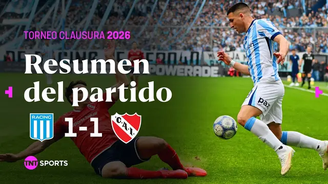 RACING E INDEPENDIENTE EMPATARON EN EL CLÁSICO DE AVELLANEDA | #Racing 1-1 #Independiente | Resumen