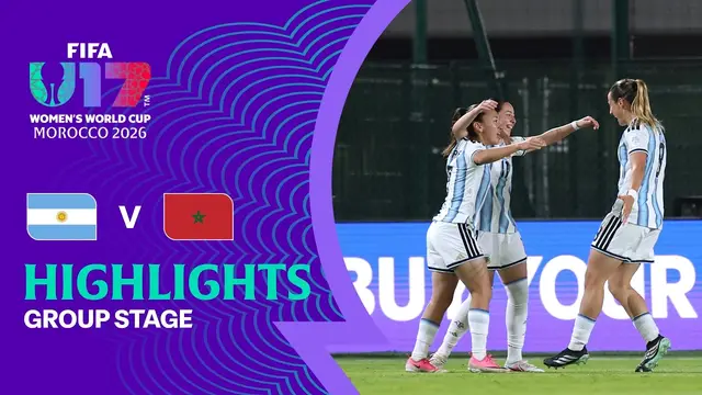 Argentina vs Morocco Highlights | FIFA U-17 Women's World Cup 2026™
