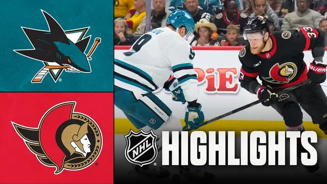Sharks vs. Senators | NHL Highlights | Oct 22, 2026