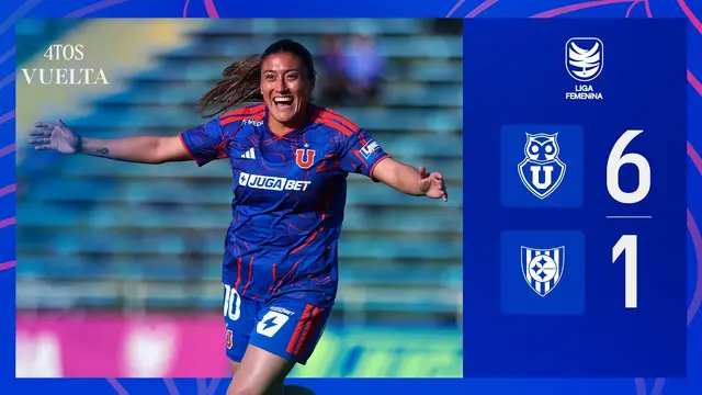 Universidad de Chile 6-1 Huachipato | #LigaFemenina | Cuartos de Final - Vuelta