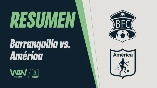 Barranquilla vs. América (resumen y goles) | Copa BetPlay Dimayor 2026 | Cuartos