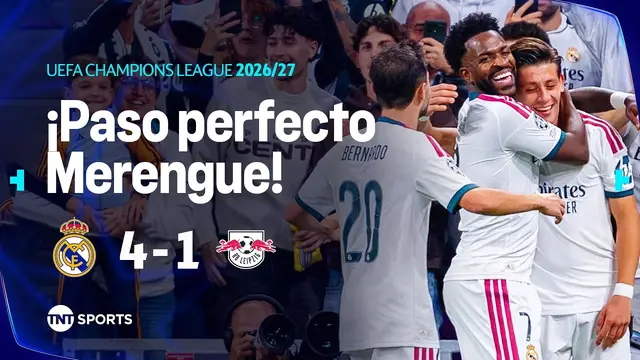 RESUMEN: REAL MADRID 4-1 LEIPIZIG I FASE DE LIGA I JORNADA 3 I UEFA CHAMPIONS LEAGUE