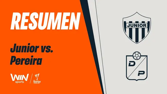 Junior vs. Pereira (resumen y goles) | Liga BetPlay Dimayor 2026-2 | Fecha 4