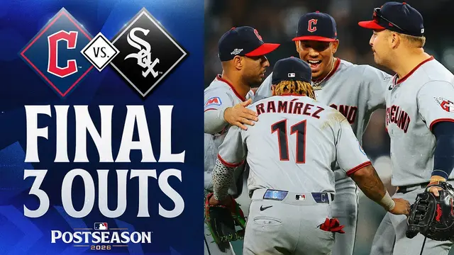 FINAL 3 OUTS of 2026 ALDS Game 3: Guardians stay alive! | MLB Highlights