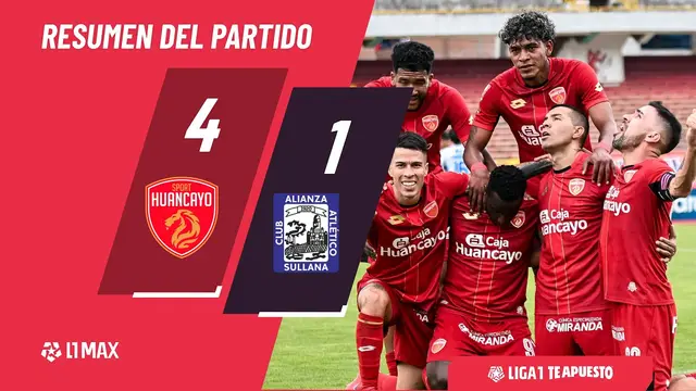 Sport Huancayo 4-1 Alianza Atlético: resumen EXTENDIDO del partido | Fecha 13 | #Liga1TeApuesto2026