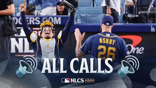 THE FINAL OUT! All calls of the Brewers' 2026 NLCS sweep vs. the Dodgers! | MLB Highlights