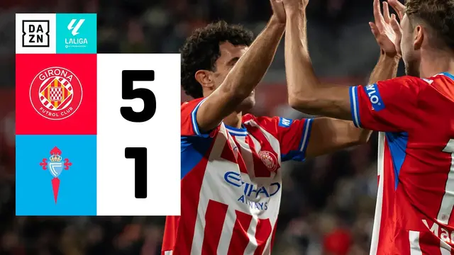 Girona FC vs Celta Fortuna (5-1) | Resumen | Highlights LALIGA HYPERMOTION