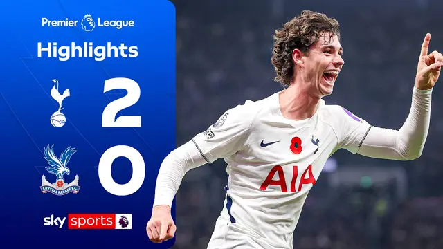 Spurs win three in a row! ✅ | Spurs 2-0 Crystal Palace | Premier League highlights