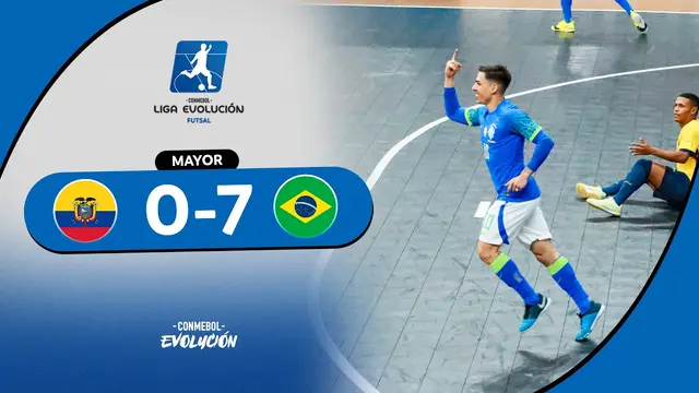 ECUADOR vs. BRASIL | HIGHLIGHTS | CONMEBOL LIGA EVOLUCIÓN FUTSAL - ZONA NORTE | MAYOR