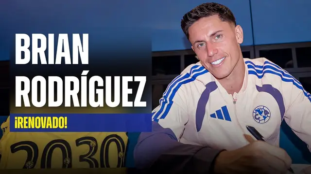 Brian Rodríguez renueva con el Club América | Tenemos Rayito para rato en Las Águilas