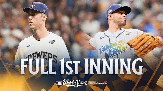 ENTIRE 1st INNING of the 2026 WORLD SERIES: Brewers score first! | MLB Highlights