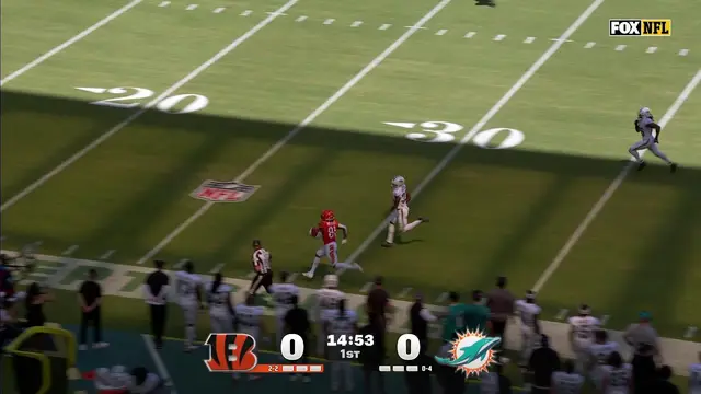 Bengals Huge kickoff return and touchdown to start the game