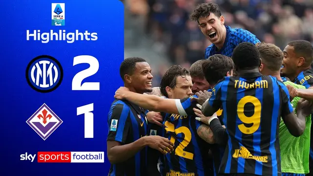 Inter score 91st and 98th min goals to win it! | Inter 2-1 Fiorentina | Serie A Highlights