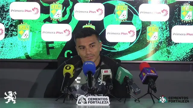 CONFERENCIA DE PRENSA | FERNANDO BELTRÁN / CLUB LEÓN | PRESENTADA POR Cementos Fortaleza
