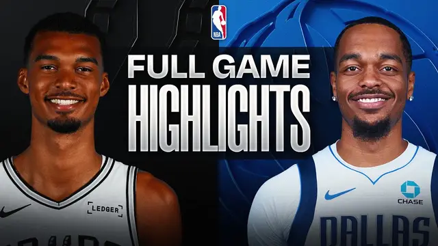 SPURS at MAVERICKS | FULL GAME HIGHLIGHTS | October 24, 2026