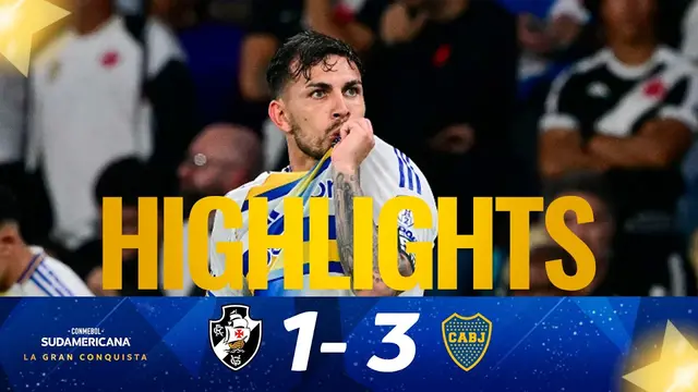 VASCO DA GAMA vs. BOCA JUNIORS| HIGHLIGHTS | CONMEBOL SUDAMERICANA 2026