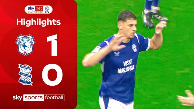 Salech makes amends for missed penalty 💪 | Cardiff 1-0 Birmingham | EFL Highlights