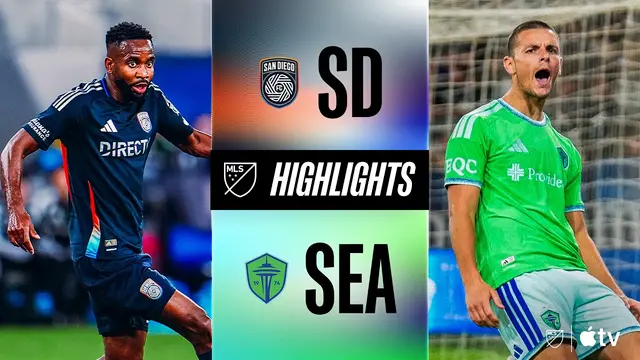 San Diego FC vs. Seattle Sounders FC | Full Match Highlights | Late PK DRAMA!