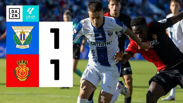 CD Leganés vs RCD Mallorca (1-1) | Resumen | Highlights LALIGA HYPERMOTION