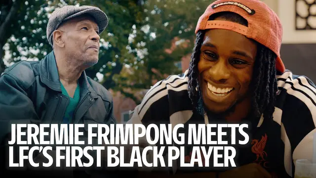 Jeremie Frimpong Meets Howard Gayle | Liverpool FC's First Black Player