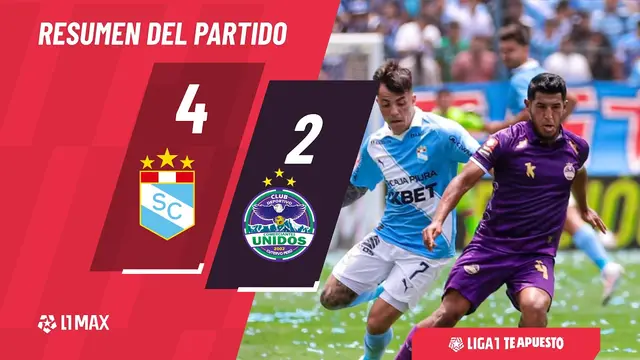 Sporting Cristal 4-2 Comerciantes Unidos: resumen EXTENDIDO | Fecha 12 #Liga1TeApuesto2026